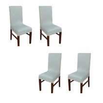 아리코 식탁 의자 커버 4p, 그레이