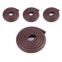 모서리 보호대 일반 다크월넛, 4개