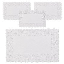 리빙다 도일리 사각 페이퍼 20 x 30 cm 100p, 4세트