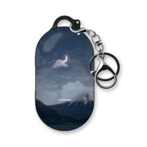 웨이브스튜디오 갤럭시 버즈 플러스 키링 케이스, 밤풍경 3월