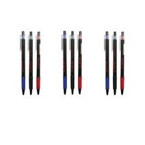 매직하우스 킹콩볼펜 0.7mm 3종 세트, 혼합색상, 3세트