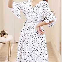 수유 쉬폰 임산부 원피스