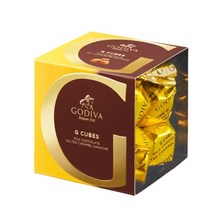 고디바 지큐브 솔티드 캐러멜 초콜릿 8p, 66g, 1개