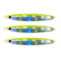 로얄피쉬 메탈지그 멸치 플라이훅 3p, 그린, 80g