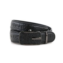 잭케빈 프리미엄 남성 악어가죽벨트 JK-1102BK