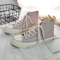 콩 K SHOES 파스텔톤 패션 하이탑 스니커즈