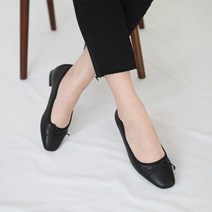 낭만라운지 여성 키멘비 플랫슈즈