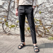 머시따 남성용 데일리 스판 슬랙스 정장바지