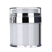 에어리스 백색 진공 크림 용기 50g, 1개