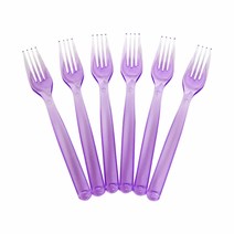 와우파티코리아 크리스탈 라일락 포크, 6개입, 5개