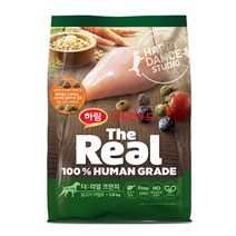 하림펫푸드 더리얼 크런치 어덜트 강아지사료, 닭, 1.6kg, 1개