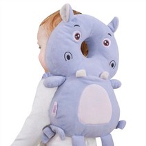 포시즌 뒤쿵이 머리쿵 하마 아기머리보호대, 블루