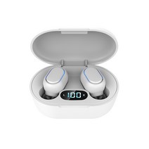 액센 무선 블루투스 이어폰, N590, 화이트