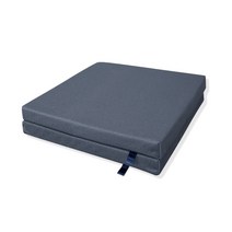 우드톤 탱글탱글 논슬립 사각 방석 하드폼 2p + 겉커버 2p