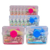 아이비스 EQ쑥쑥컬러찰흙 CR11038-9 2종 x 6p세트, 블루, 핑크