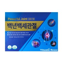 비타민하우스 백년백세관절 MSM 36g, 30정, 4개