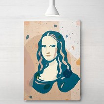 RYMD Monalisa Blue 캔버스 액자