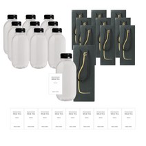 버블밀크티450 심플영문밀크티S 포장 패키지 세트, 450ml, 10개