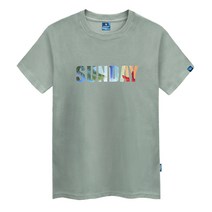 진마니아 선데이 라운드 반팔티 TS-313