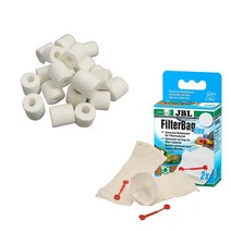 미니링 여과재 2L + JBL 필터백 2p 세트, 1세트