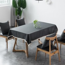 블럭마트 단색 식탁보 패브릭 미니멀 테이블 커버, TYPE 10, 2인(90 x 90 cm)