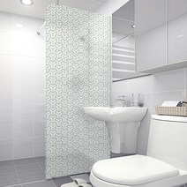 디자인수풀 북유럽스타일 무점착 샤워 윈도우 시트지, NSW 846