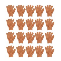 윰스 다섯손가락 샤워타월장갑 오렌지 20개 10쌍, 10세트