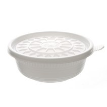 더담다 미니 탕용기 백색 소 190 x 70 mm 751, 50개, 1개입