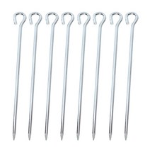 노마드 텐트용 단조팩 스틸 텐트, 8개