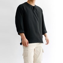 해리슨 냉감 헨리넥 긴팔 셔츠