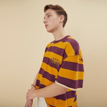 노앙 LONELY/LOVELY CROPPED STRIPE SWEATSHIRT