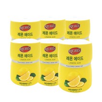 (주)동서 리치스 레몬 에이드, 550g, 6개