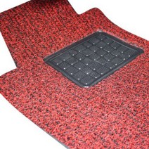 LIME 차량용 쿠션 코일카매트 일반형 레드블랙 H-80 3p, 제네시스 G80 (풀체인지) (2020년~)