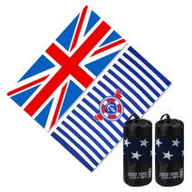 바캉스 패션 비치타올 2종 + 비치파우치 2p, 영국신사오빠, 나는야마도로스, 1세트