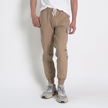 otgrim 남성용 린넨카고 밴딩조거팬츠 DV6004