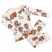 메이키즈 아동용 나비요정 오가닉 30수후라이스 상하복