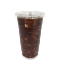투고팩 투명 PET 아이스컵 50p + 평형뚜껑 50p, 1개입, 50세트