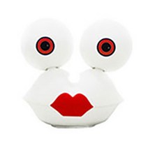 칼론 키보드브러쉬 모니터크리너 펜꽂이 세트, 화이트, 1세트