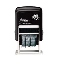 샤이니 날짜 스탬프 일부인 A-300, 랜덤발송, 청보라색