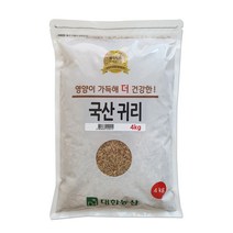 대한농산 국산 귀리, 4kg, 1개