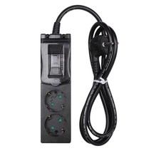 대성 플러스탭N 블랙 고용량 멀티탭 배선 2구 HT981, 4.5m, 1개