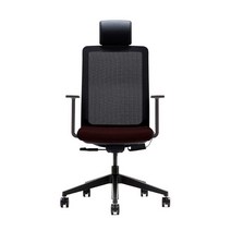 생활지음 라온M 온열시트 사무용 의자 CORM11HP, 블랙(등판), 블랙(좌판)