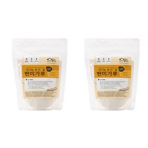 맘스쌀과자 유기농 한끼 현미가루 고운입자, 200g, 2개