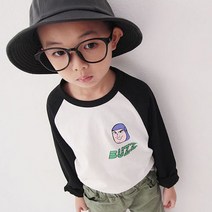 소년마켓 남아용 버즈 라그랑 긴팔 티셔츠