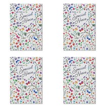 홀마크 생일 축하 카드 SFB1361, 혼합색상 세트, 4개