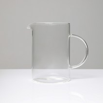 로비539 저그 유리 카라페 핸드드립 서버 600ml, 1개