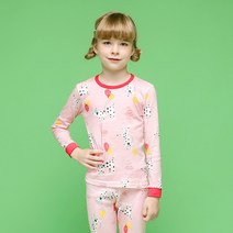 캔디베이비 아동용 달마시안 30수 내의 상하세트