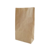 포장대장 내부 코팅 크라프트 식품 종이 봉투 소, 1개입, 500개