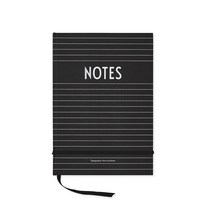 디자인레터스 유선노트, 블랙, 1개