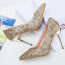 도나샵 글리터 스틸레토 하이힐 SK-59219